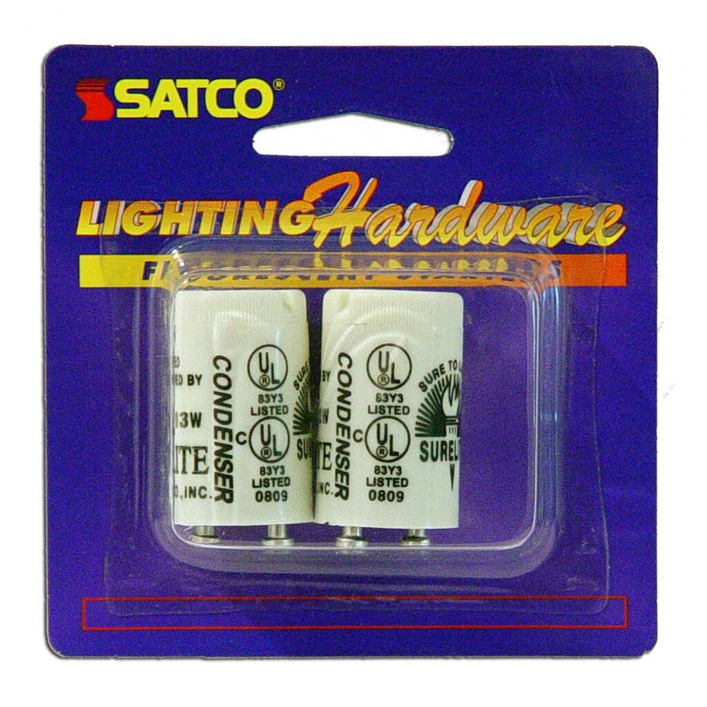 Satco S70-201 FS4 STARTER Starter Fluorescent - two pack