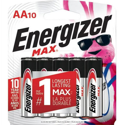 Energizer E91CP10EN AA Battery
