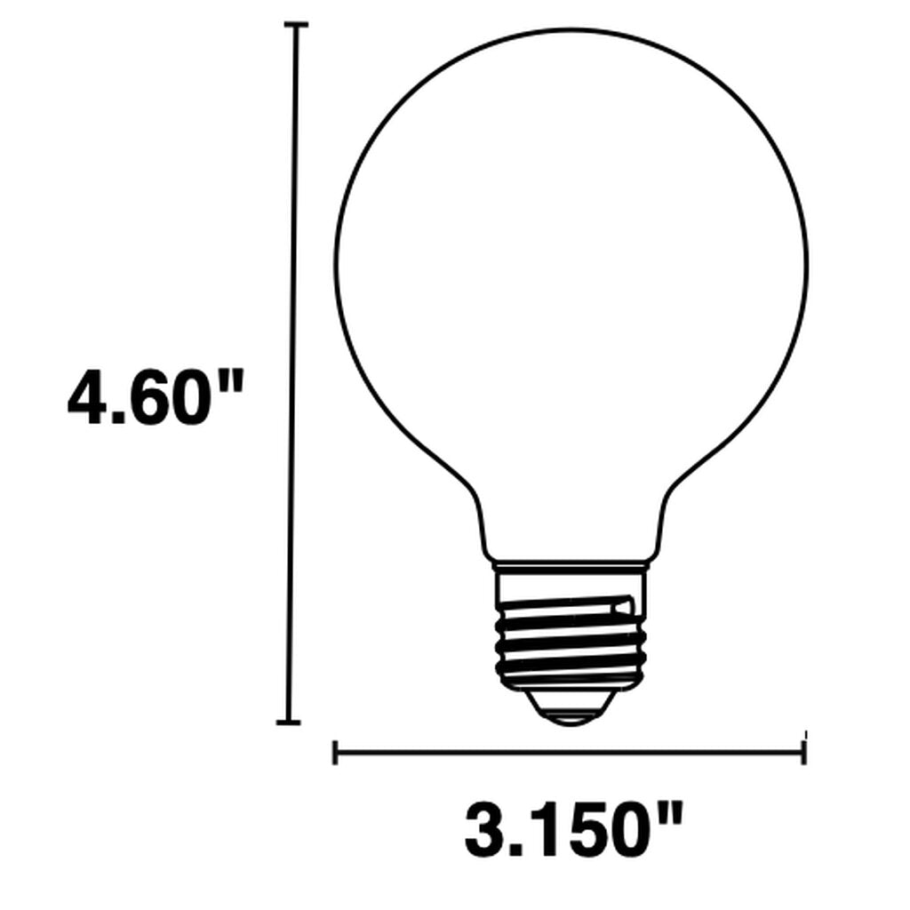 Halco 85047 5.5W G25 LED Light Bulb
