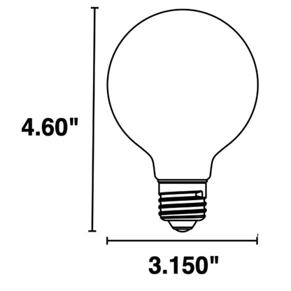 Halco 85047 5.5W G25 LED Light Bulb