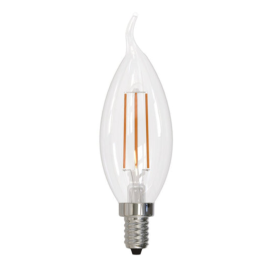 Bulbrite 776741 5W CA10 Warm White LED Light Bulb