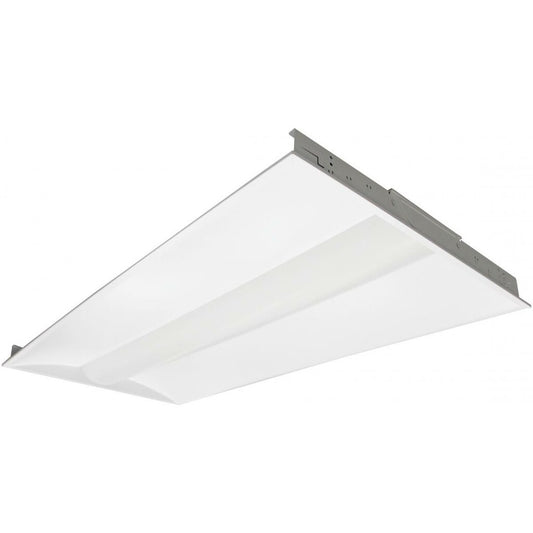 Satco 65-431 50W 2x4 LED Troffer Dimmable Fixture 2FT X 4FT TROFFER -