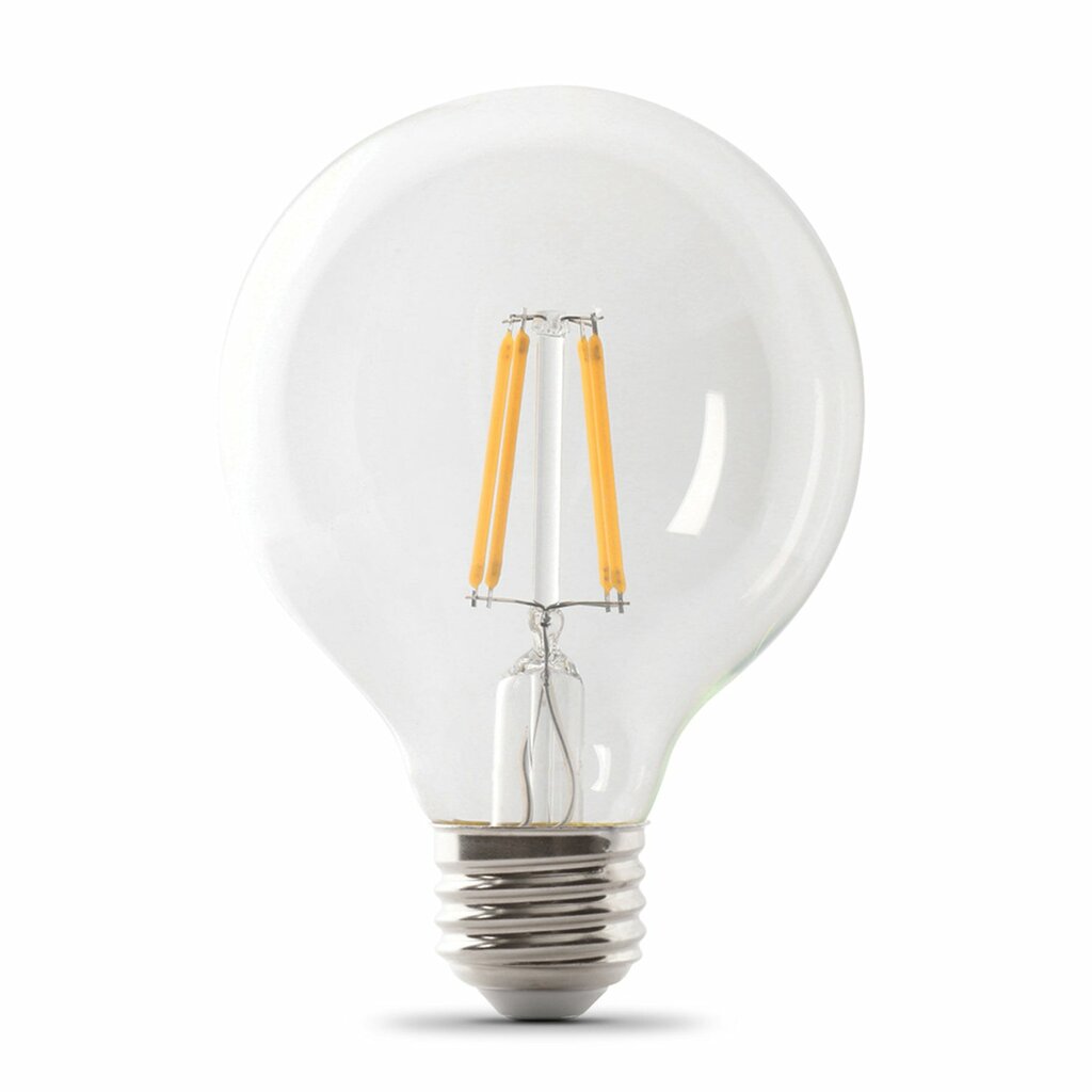 Feit Electric G2540/930CA/FIL/3 8W G25 Bright White LED Light Bulb