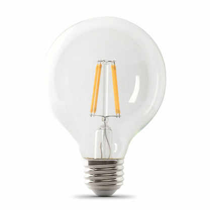 Feit Electric G2540/930CA/FIL/3 8W G25 Bright White LED Light Bulb