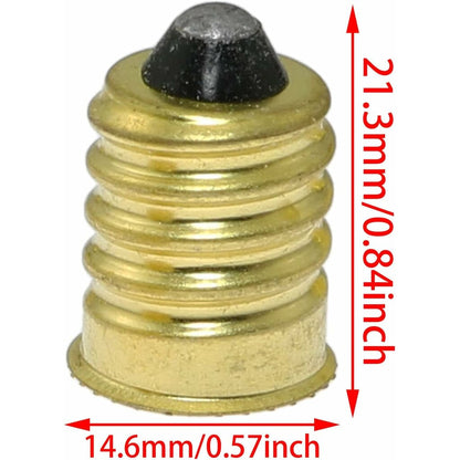 E14 to E12 Adapter Adapter 75W Incandescent LED Gold European Base to