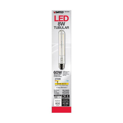 Satco S21354 8W T9 LED Light Bulb