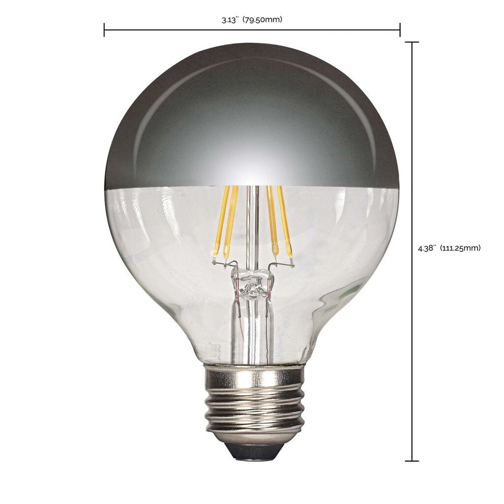 Satco S9828 4.5W G25 Warm White LED Light Bulb
