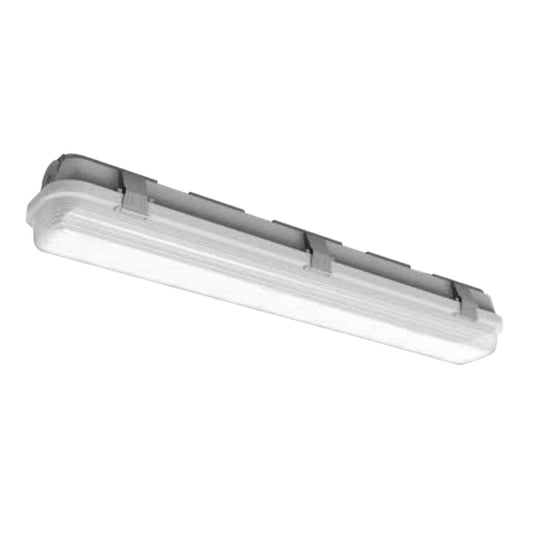 Halco 10316 40W LED Dimmable Fixture Linear Vaportight 4FT 120 277V
