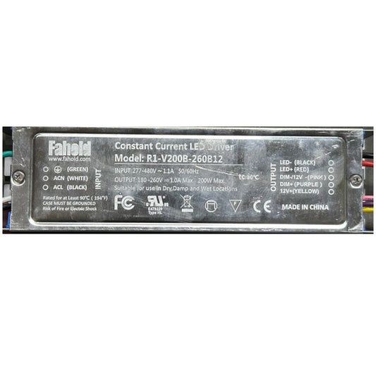 Halco 36157 17W LED Fixture Compact Linear Highbay High Voltage Driver