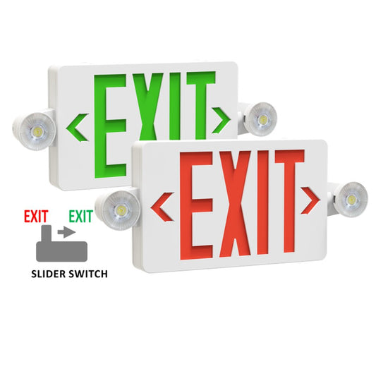 Halco 97103 3.5W LED Fixture Emergence Series Exit Emergency Light