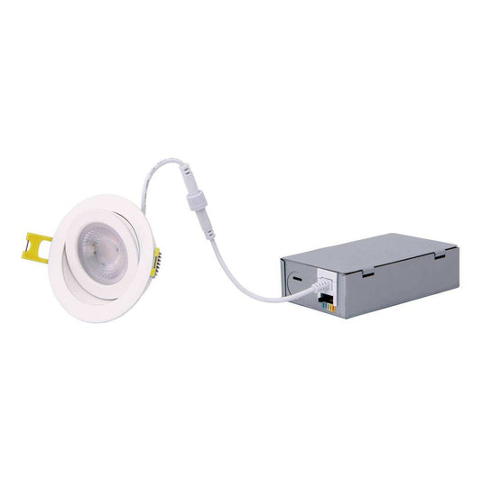 Halco 82115 8W LED Dimmable Fixture ProLED Select Direct Fit Gimbal