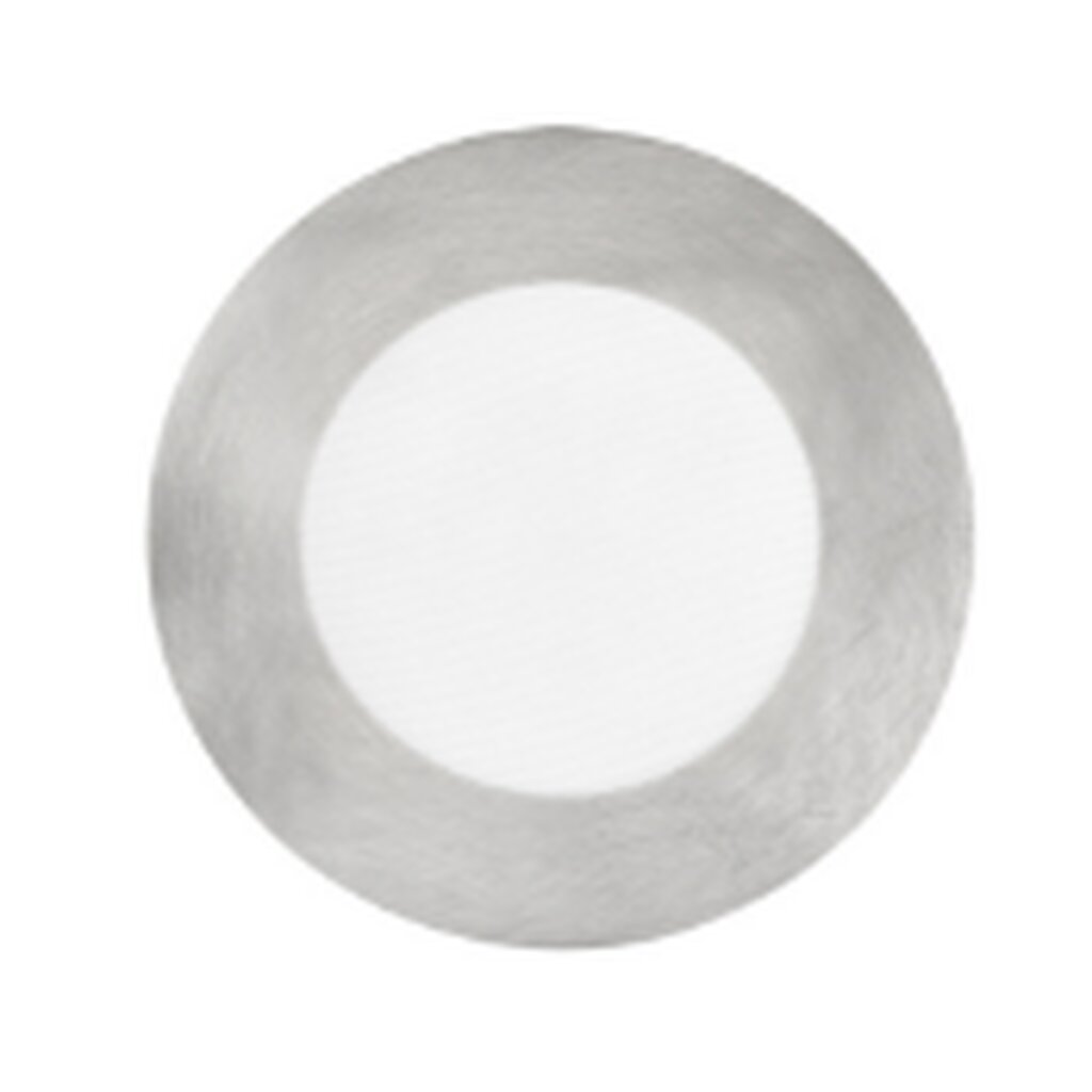 Halco 89125 LED Fixture 8in Round Flat Smooth Bronze Replacement Trim