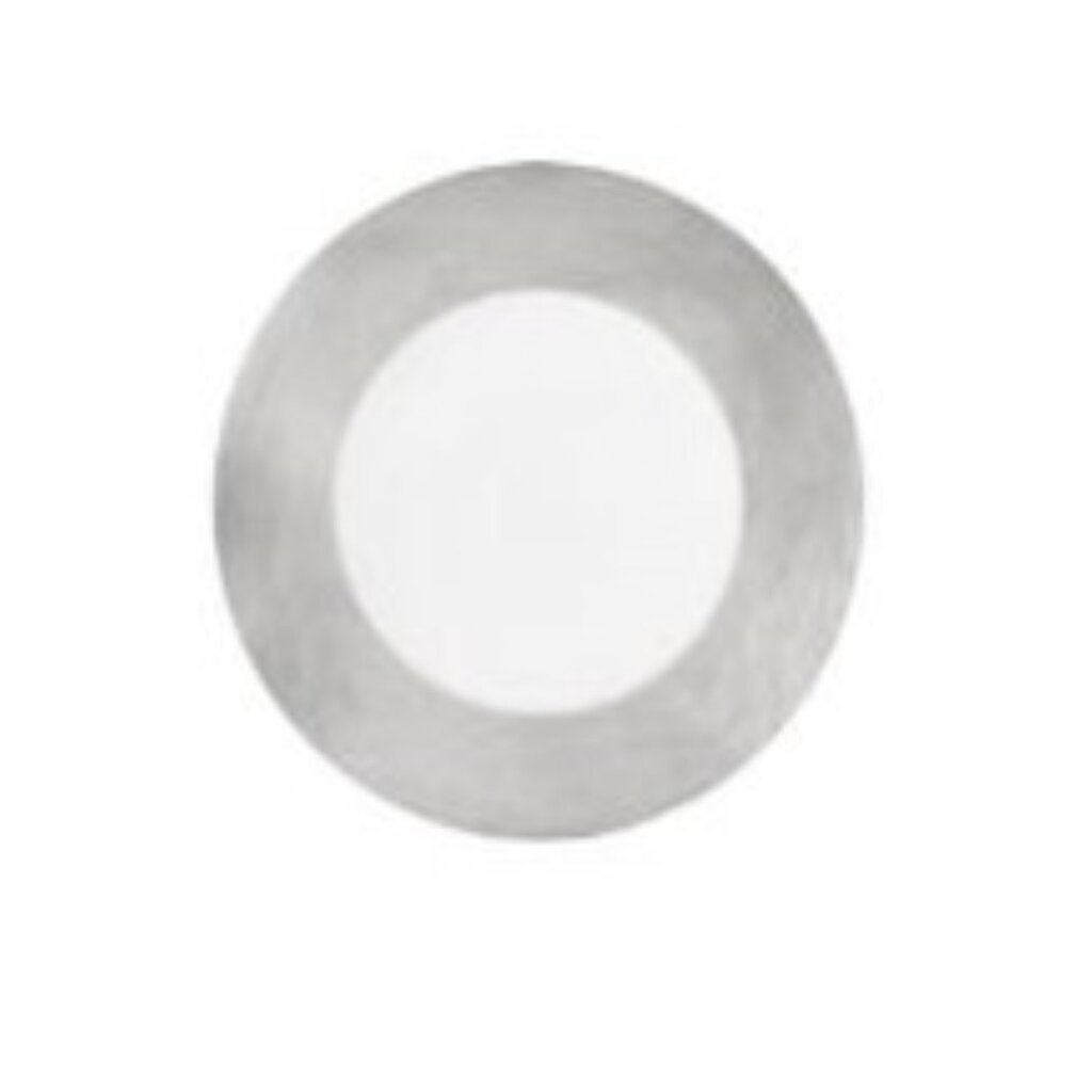 Halco 89159 17W LED Fixture 5in Round Flat Smooth Satin Nickel