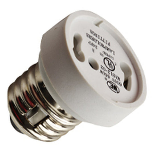 Halco 91001 Fixture Bulb Base Locking Adapter from Medium (E26) to