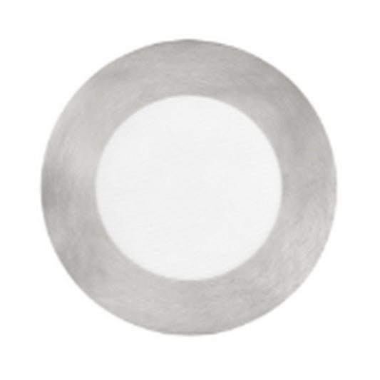 Halco 89160 17W LED Fixture 3in Round Baffle Satin Nickel Replacement