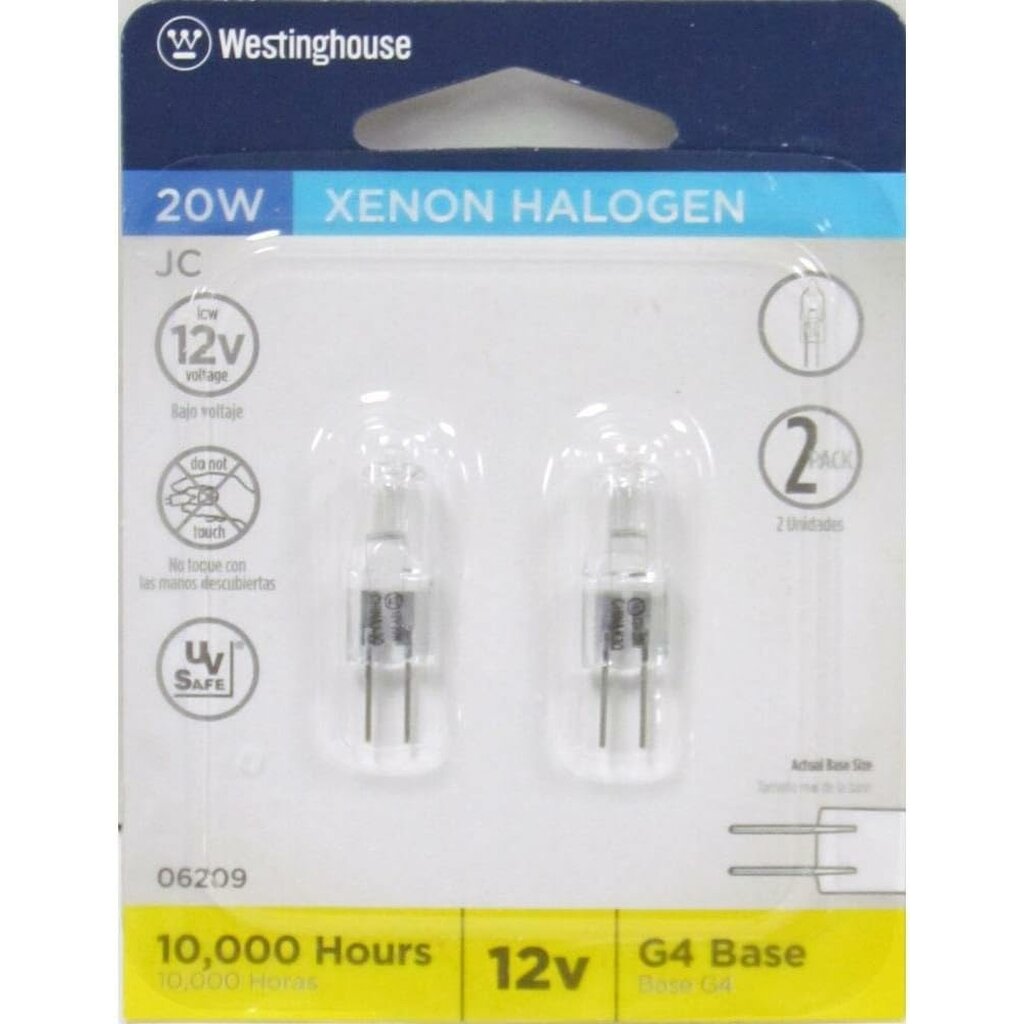 Westinghouse 0620900 20W T3 Warm White Halogen Light Bulb