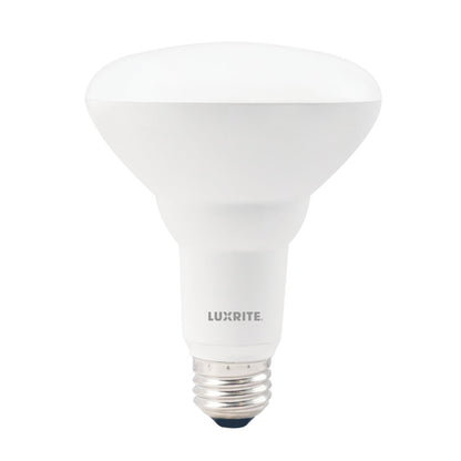 Luxrite LR31871 8.5W BR30 Soft White LED Light Bulb