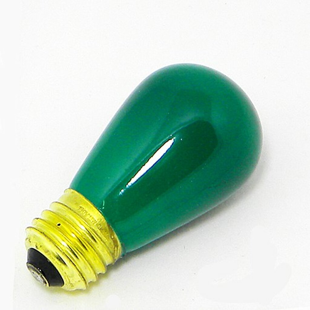 Halco 9070 11W S14 Green Incandescent Light Bulb