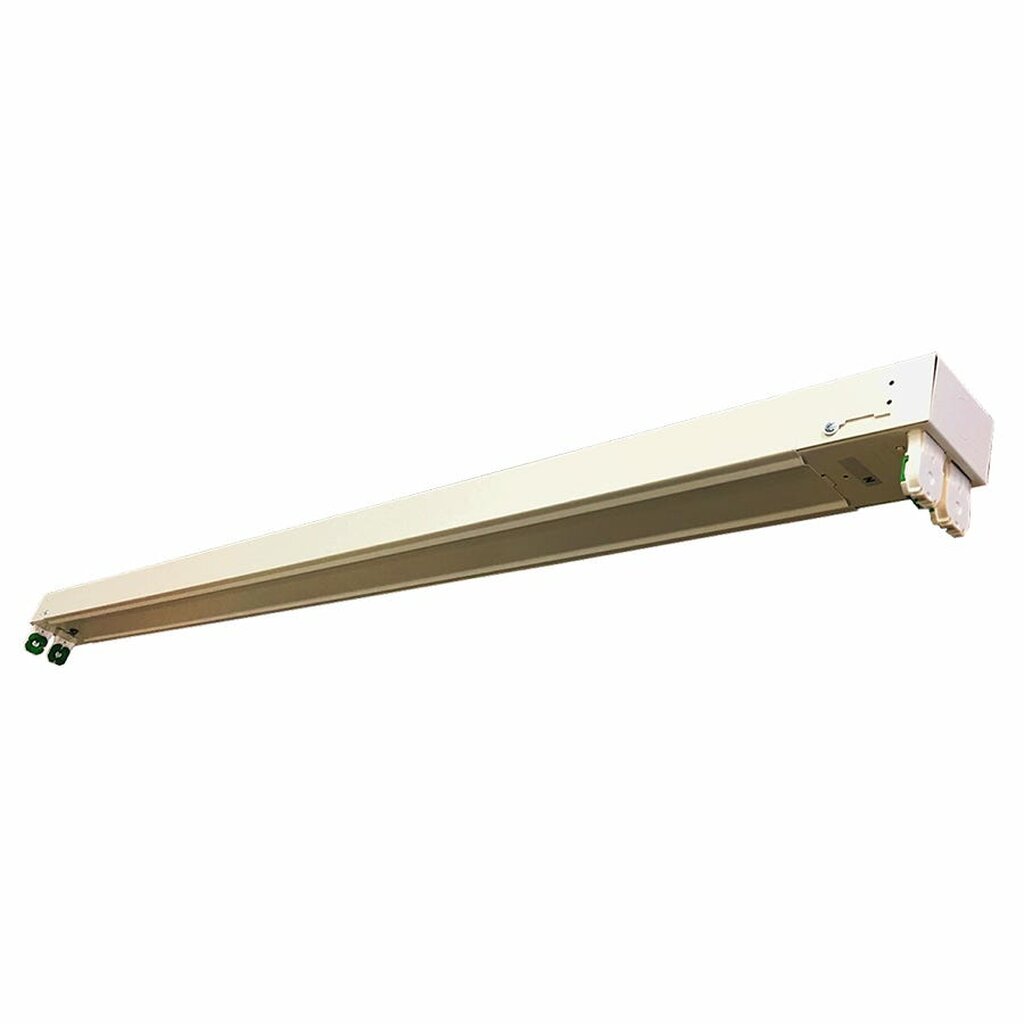 Halco 90511 LED Fixture ProLED Lamp Ready Strip FIXure 4ft 2 T8 Double