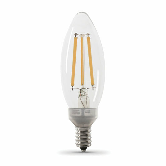 Feit Electric BPCTC100927CAFIL/2 10W B10 Warm White LED Light Bulb