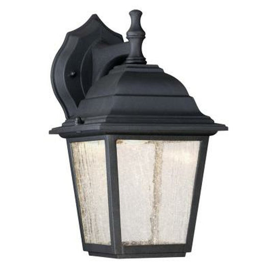 Westinghouse 6400100 Fixture 1 Light LED Wall Black Finish with Clear