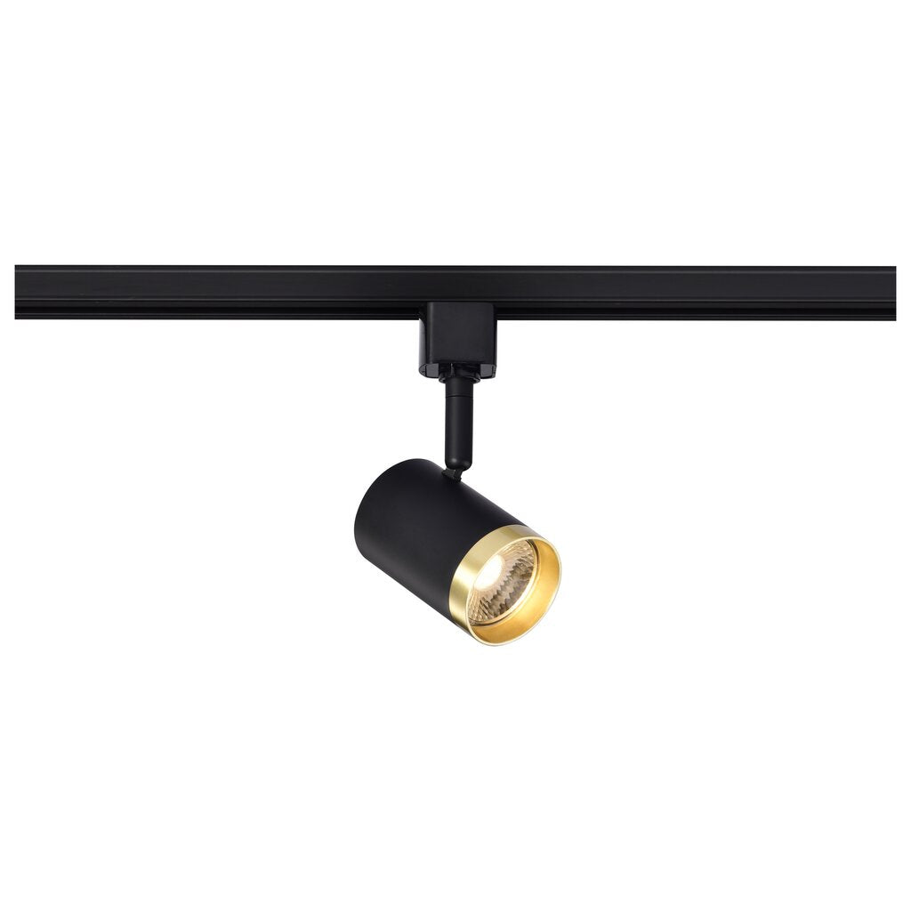Satco TH637 12W LED Fixture Small Cylindrical Track Head - 3000K Matte