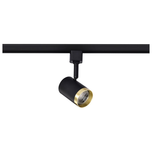 Satco TH637 12W LED Fixture Small Cylindrical Track Head - 3000K Matte