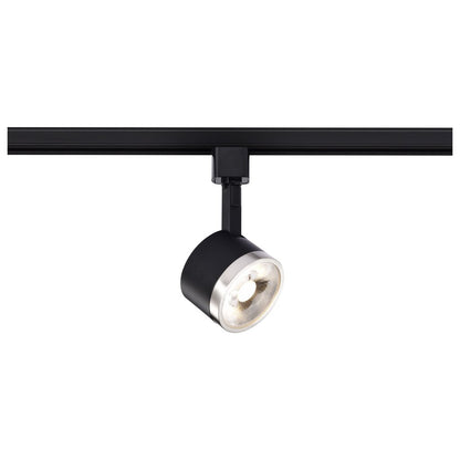 Satco TH636 12W LED Fixture Track Head - Round 3000K Matte Black and