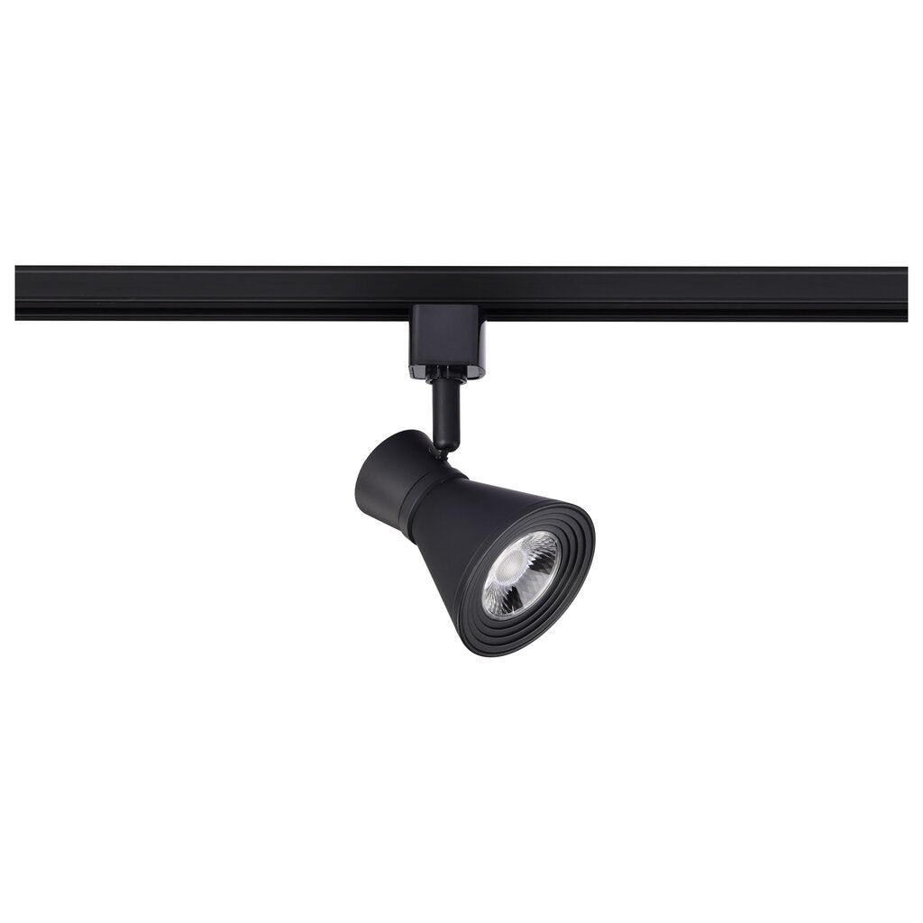 Satco TH631 12W LED Fixture Cinch Track Head - 3000K Matte Black