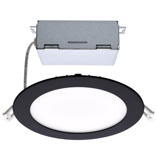 Satco S11875 12W LED Fixture - Direct Wire Downlight Edge-lit 6 inch