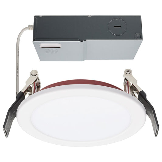 Satco S11868 10W LED Fixture - Fire Rated 4 Inch Direct Wire Downlight