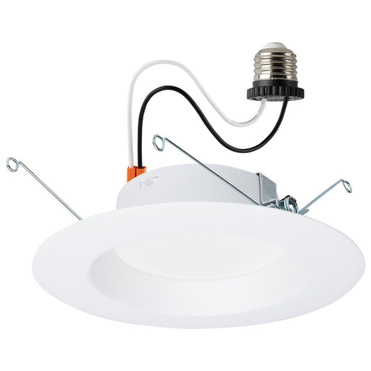 Satco S11646 12.5W LED Fixture High Lumen Downlight Retrofit - 5-6