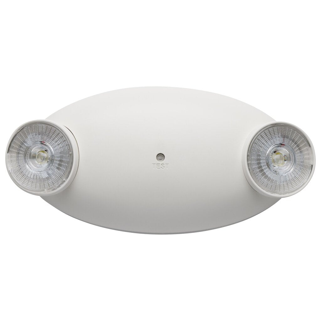 Satco 67-139 1W LED Fixture Emergency Light - Dual Head 120/277 Volts