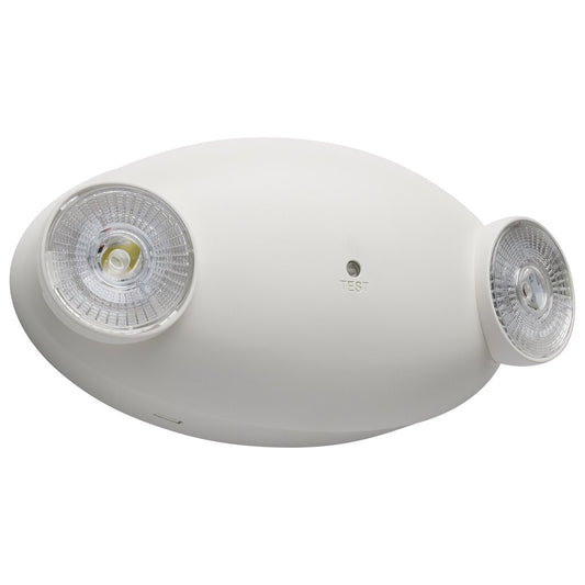 Satco 67-139 1W LED Fixture Emergency Light - Dual Head 120/277 Volts