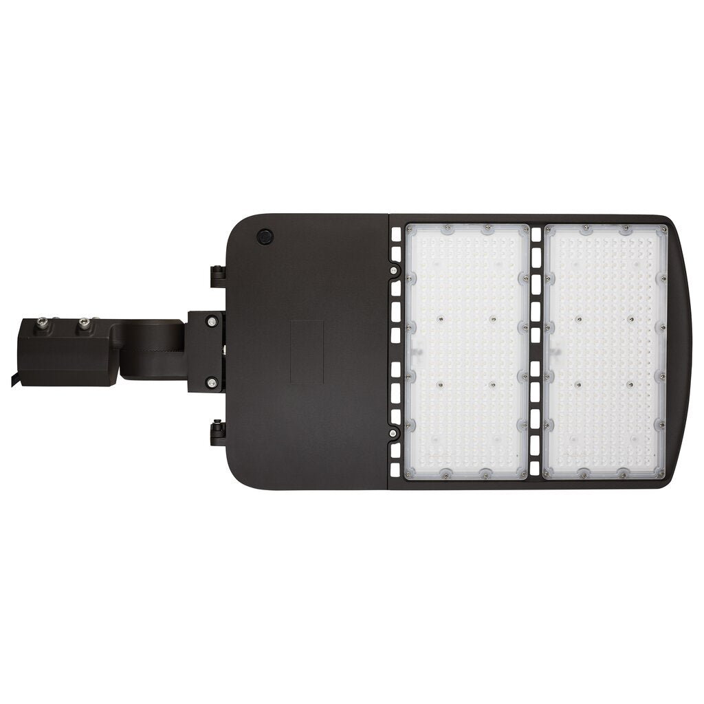 Satco 65-868-4 300W LED Fixture Area Light Type IV - Bronze Finish