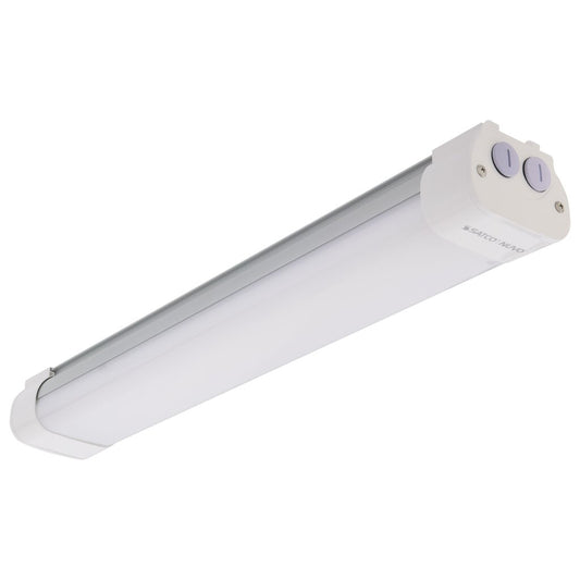 Satco 65-832R1 20W LED Fixture 2 Foot - Tri-Proof Linear with