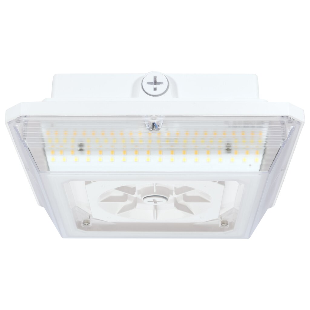 Satco 65-635 60W/75W/90W LED Dimmable Fixture Square - Wide Beam Angle