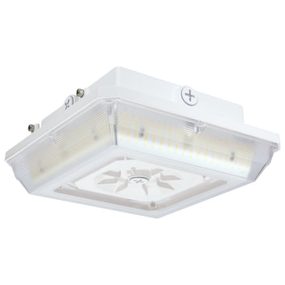 Satco 65-635 60W/75W/90W LED Dimmable Fixture Square - Wide Beam Angle