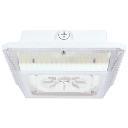 Satco 65-634 20W/30W/45W LED Fixture Square - Wide Beam Angle Canopy