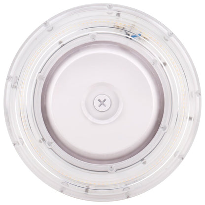 Satco 65-629R1 75W LED Fixture Canopy - CCT Selectable White Finish