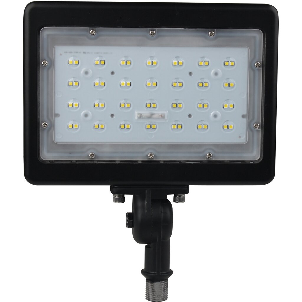 Satco 65-537R1 50W LED Fixture Large Flood Light - 3000K Bronze Finish