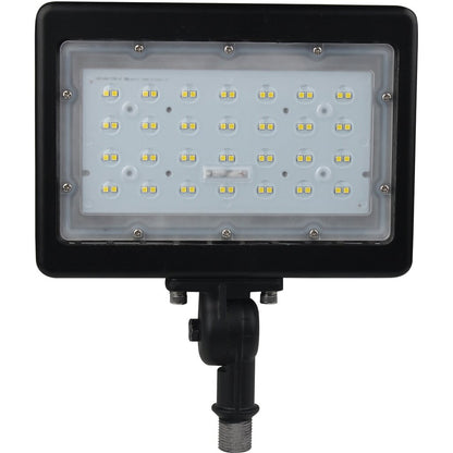 Satco 65-537R1 50W LED Fixture Large Flood Light - 3000K Bronze Finish
