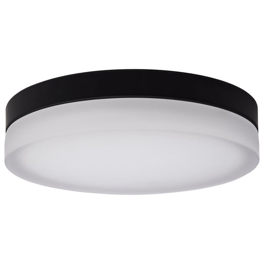 Satco 62-570 25W LED Fixture Pi - 14 Inch Flush Mount Black Finish