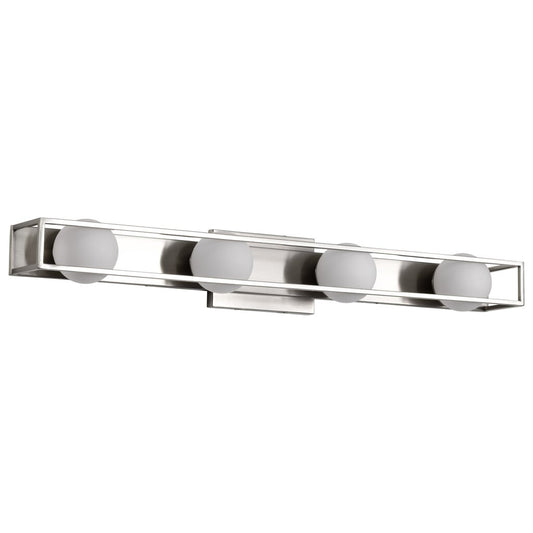 Satco 62-2254 20W LED Fixture Jenkins - 32 Inch 4 Light Vanity Brushed