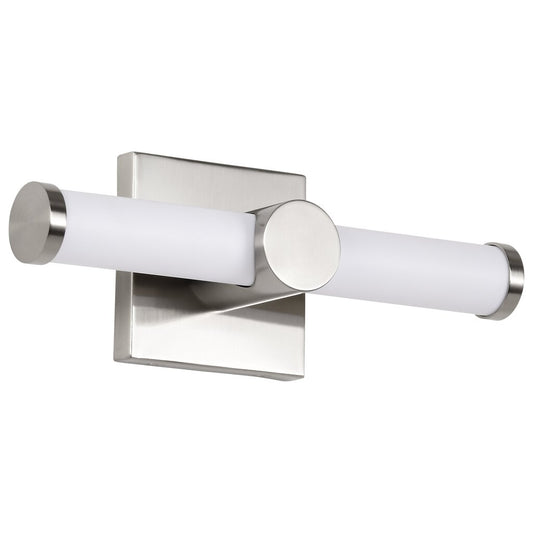 Satco 62-2211 13W LED Fixture Bowman - 12 Inch Vanity Brushed Nickel