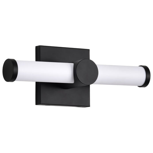 Satco 62-2201 13W LED Fixture Bowman - 12 Inch Vanity Matte Black