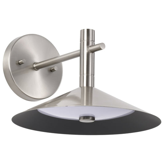 Satco 62-2084 18W LED Fixture Corrine - 10 Inch Wall Sconce Brushed