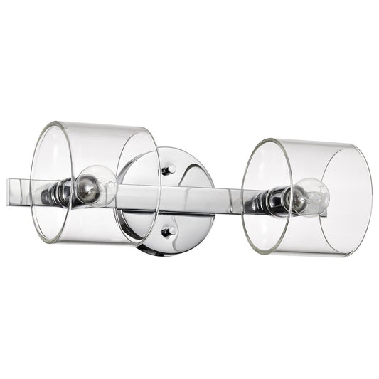 Satco 60-8072 Fixture Marlowe - 2 Light Vanity Polished Nickel with