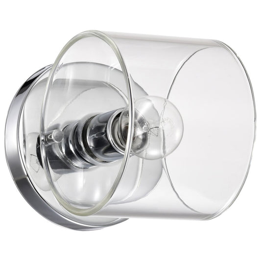Satco 60-8071 Fixture Marlowe - 1 Light Vanity Polished Nickel with