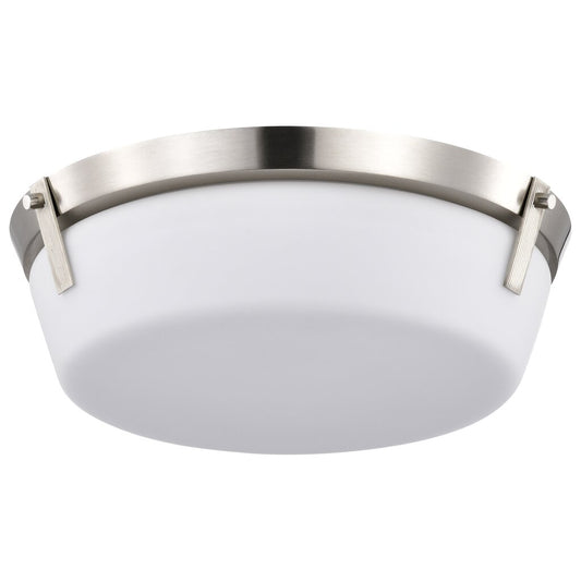 Satco 60-7760 Fixture Rowen 3 Light Flush Mount - Brushed Nickel